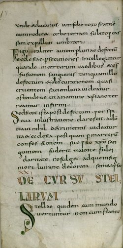 De cursu stellarum 