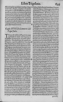 Libro XXX, capitulo XVIII