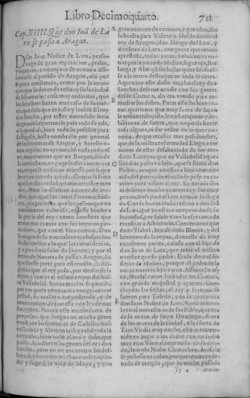 Libro XIIII, capitulo XIIII