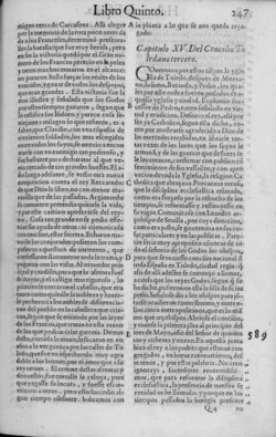 Libro quinto, capitulo XV