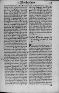 Libro septimo, capitulo V