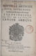 C. Lancelot, Abregé de la Nouvelle methode pour apprendre facilement & en peu de temps les principes de la langue greque, 1655