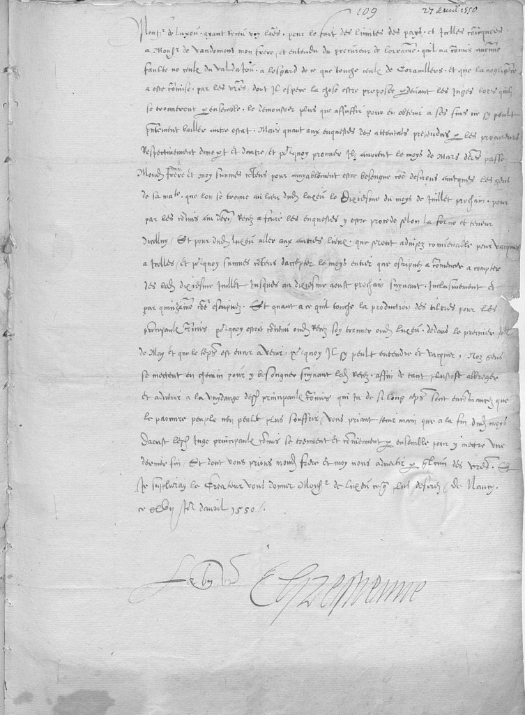 La duchesse Christine de Lorraine à Fr. Bonvalot.